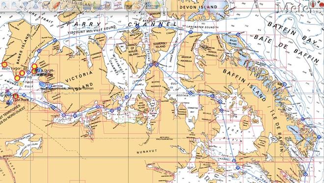 Alternative route planning - there are many alternatives, but not all passable... ©  SW